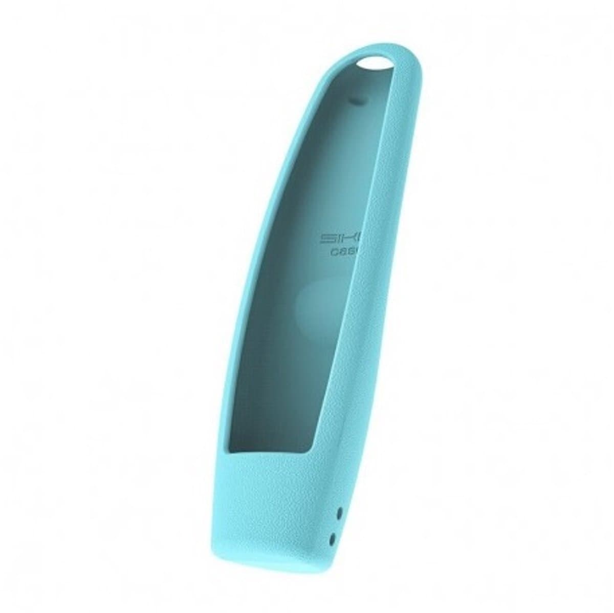DrPhone GuardCase – Hoesje Voor LG OLED AN-MR600/ AN MR650 Afstandsbediening - Hoogwaardige Siliconen Hoesje - Antislip en schokbestendig – Met Polsband koord – Licht blauw