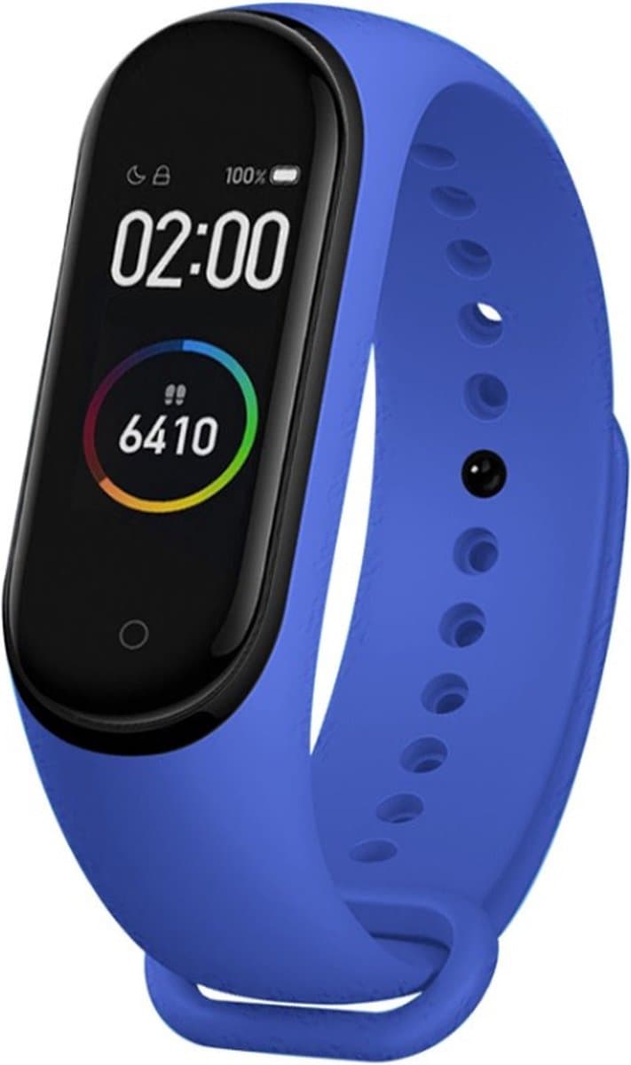 Kiraal Nova - Stappenteller - Activity Tracker - Temperatuurmeter - Bloeddrukmeter - Hartslagmeter - Smartwatch - Horloge - Heren - Dames - Nederlandse Handleiding - Kobalt blauw