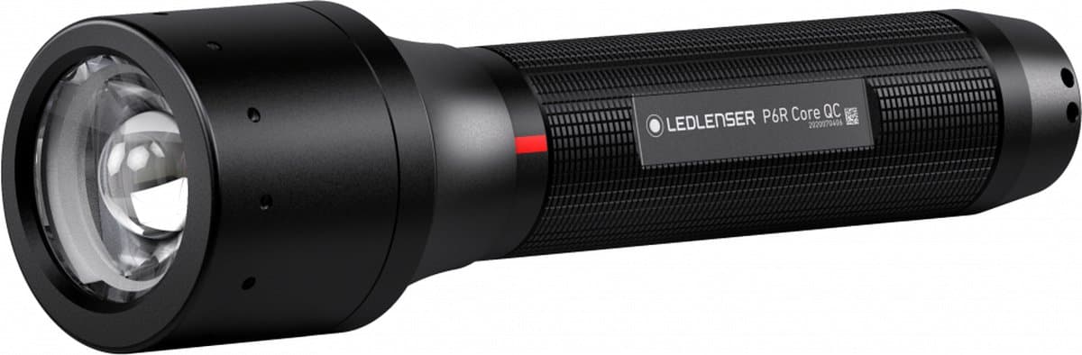Ledlenser P6R CORE QC - multicolor led zaklamp - oplaadbaar - 270 lumen - 4 kleuren