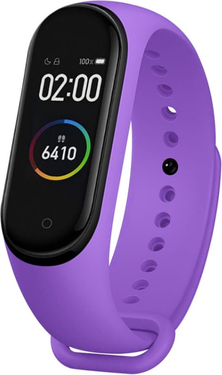 Kiraal Nova - Stappenteller - Activity Tracker - Temperatuurmeter - Bloeddrukmeter - Hartslagmeter - Smartwatch - Horloge - Heren - Dames - Nederlandse Handleiding - Paars