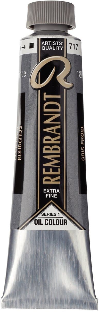 Rembrandt Olieverf Tube 40 ml Koudgrijs 717