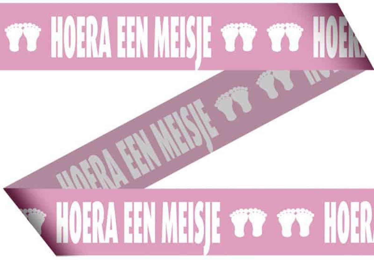 Folat - Geboorte Markeerlint hoera een meisje