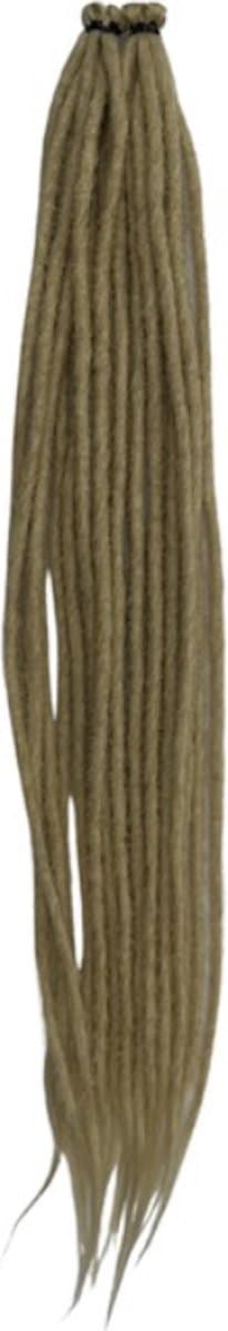 Dreadlocks SE 613 blond 10 stuks - Gehaakte dreadlocks - Dreadlocks single ended - Dreadlock extensions - Hair extensions - Dreadlock beads – Synthetisch haar
