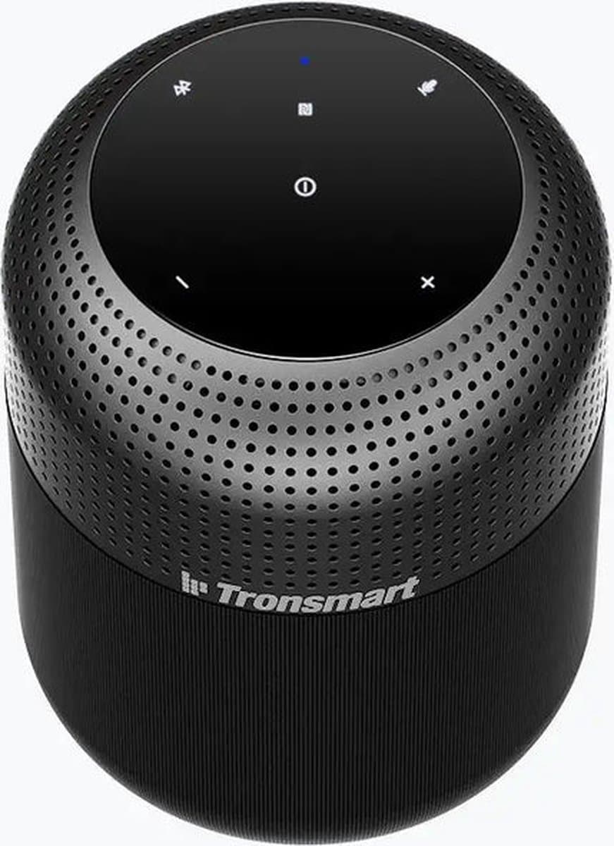 Tronsmart - T6 Max - Luidspreker - Luidsprekerkabels - Bookshelf Speaker - Speakers voor PC - BT 5.0 - 60W - Voice Assistant - IPX5 - 20H Speeltijd - AUX,NFC,bluetooth - Zwart