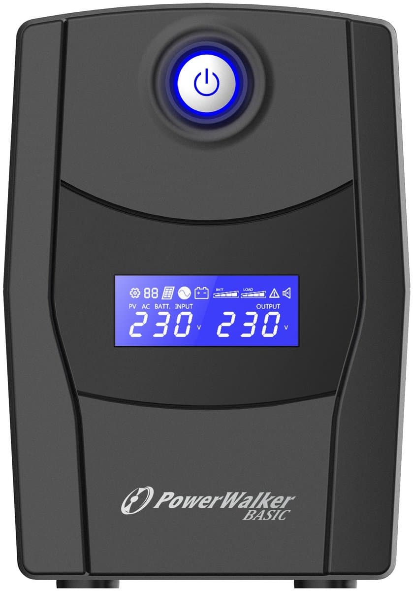 PowerWalker VI 600 STL Line-interactive 0,6 kVA 360 W 2 AC-uitgang(en)