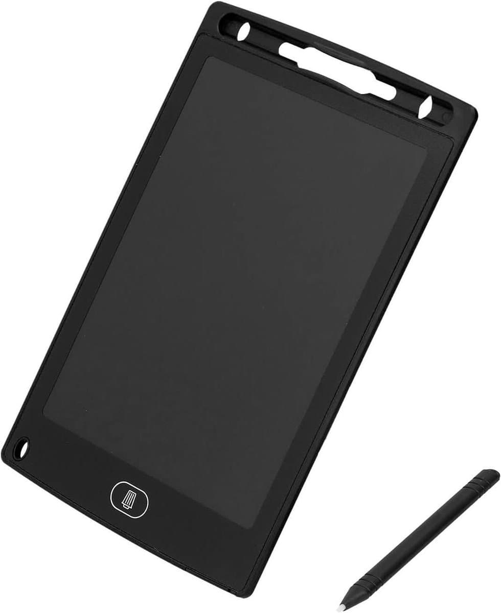 LCD Schrijftablet - Tekentablet Notitieblok - Schetsen en Notities - Oogvriendelijk Scherm - 85 inch - Zwart