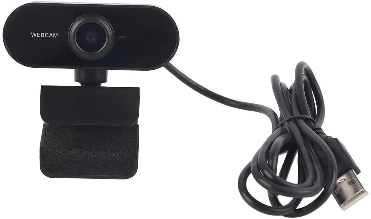 Dailygoods - PC-camera - Full HD Webcam - 4MP Resolutie - Zwart - USB-camera - Geschikt voor Videoconferentie en Live Uitzending - Ideaal voor Thuiswe