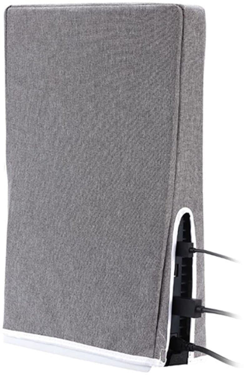 Dailygoods - Voor Gameconsole Stofkapbeschermer - Verticale Stofkap - Bescherming tegen stof - Grijs - Slijtagebestendig - Geschikt voor gameconsoles
