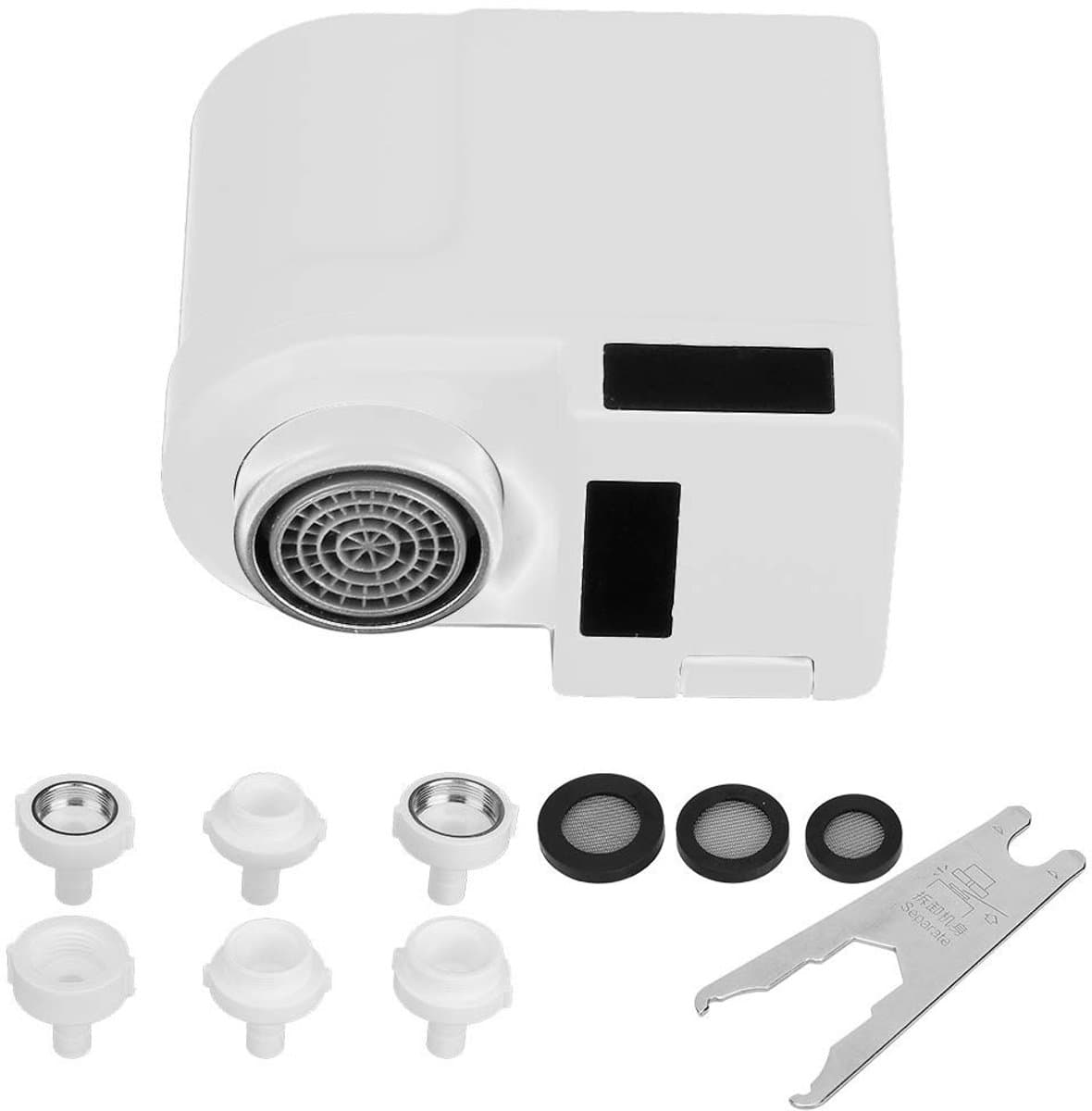 Dailygoods- Inductiekraan Waterbesparend - Douchefilter - Kraanfilter Waterzuivering - Eenvoudige Montage - Infraroodtechnologie - Dubbele Sensortechnologie
