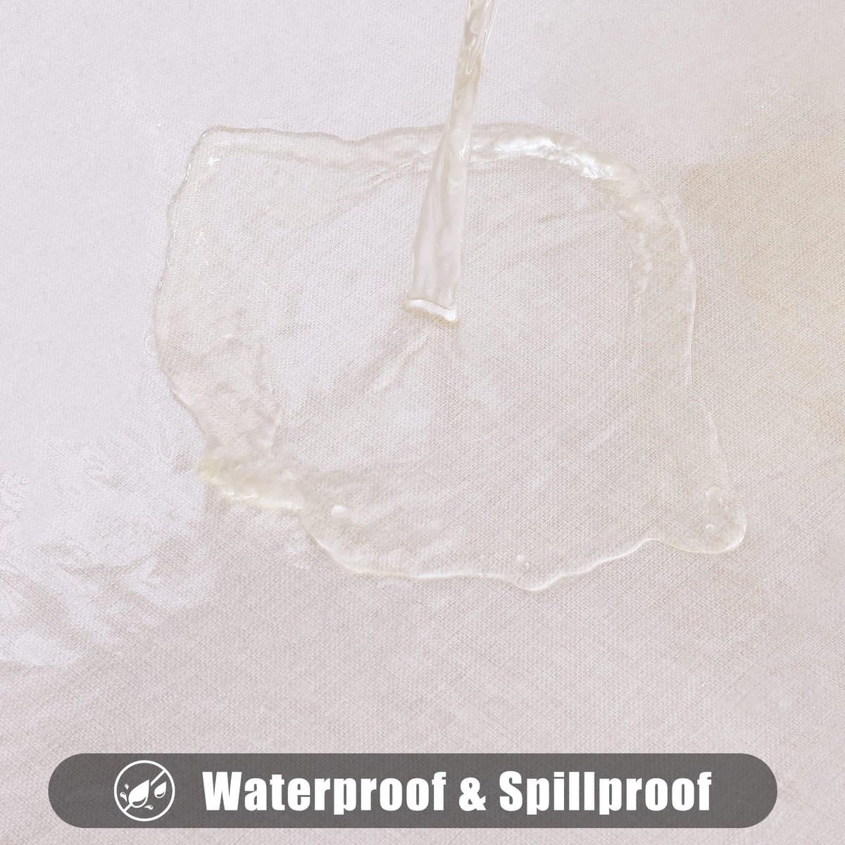 Dailygoods- Tafelkleed Transparant - Afwasbaar - Waterdicht - PVC-Folie - 140 cm Breed - 0,13 mm Dik - Tafelbeschermer