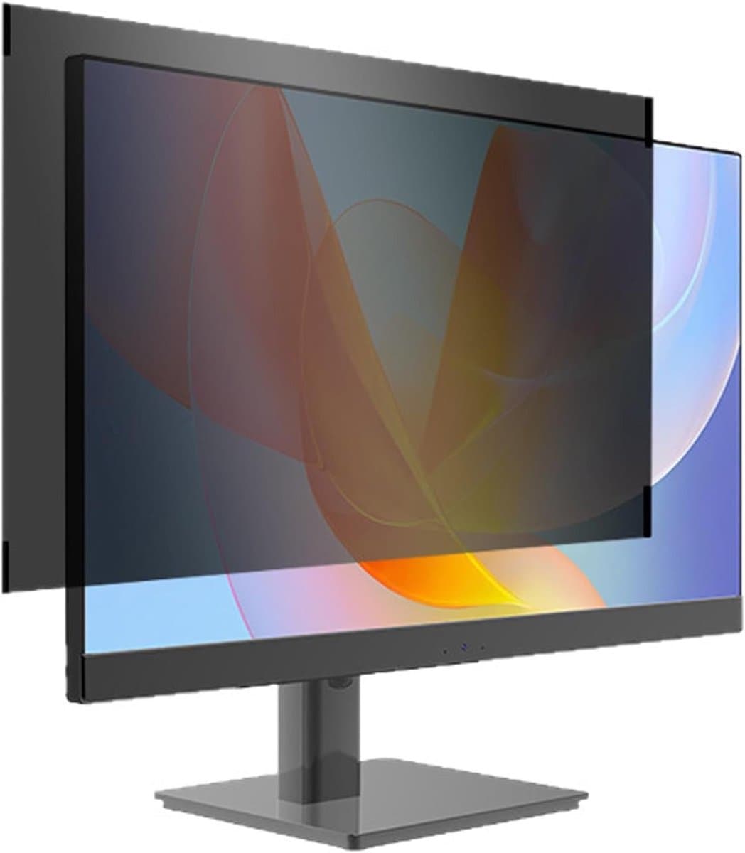 27 Inch Computerprivacyschermfilter, Magnetische Blauwlichtbeschermer voor 16:9 Breedbeeldschermen en Bescherming van Persoonlijke Gegevens