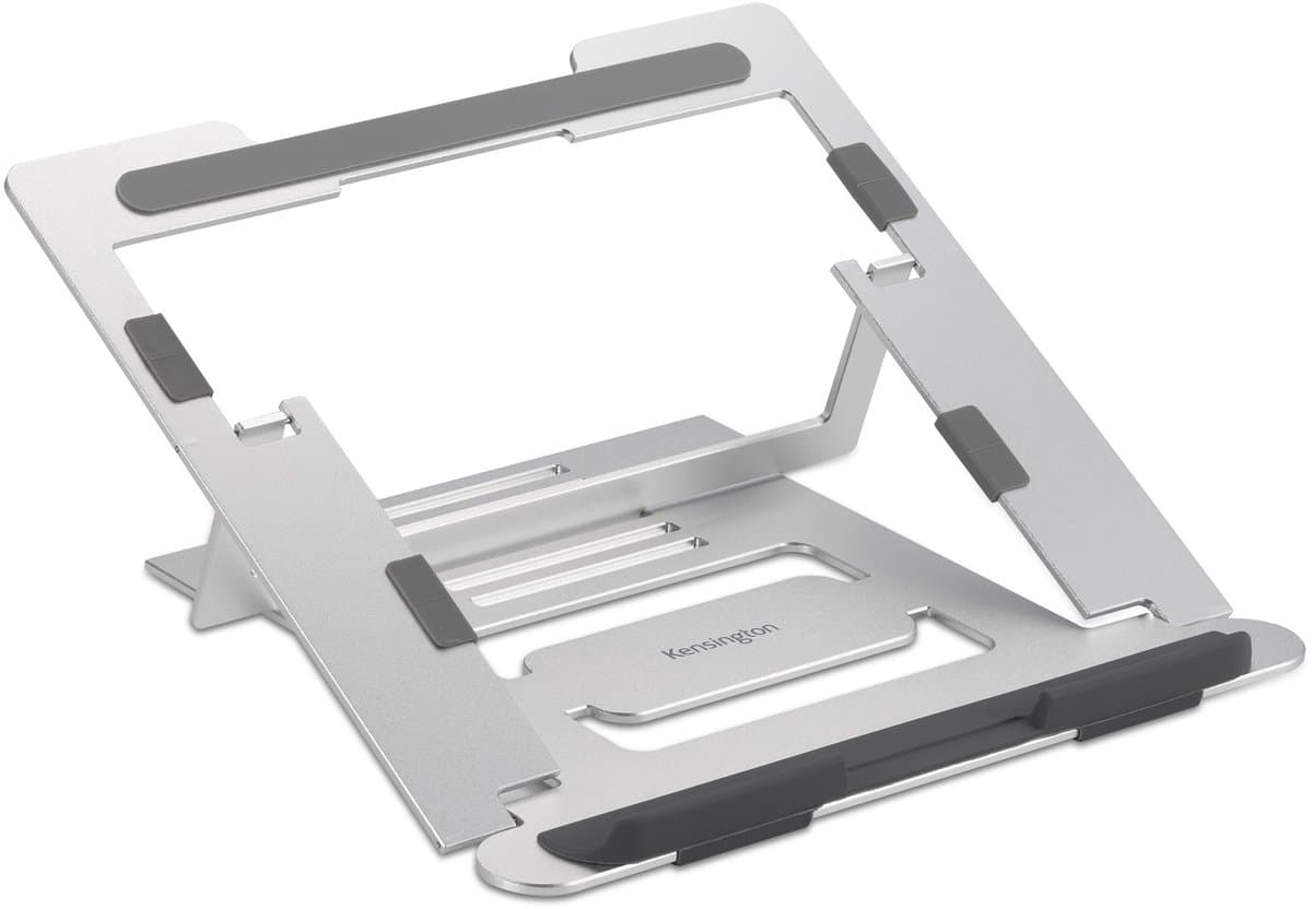 Kensington Laptop Standaard/ Verhoger - Verstelbaar naar 6 Hoogtes - Aluminium - Tot 16" - Zilver