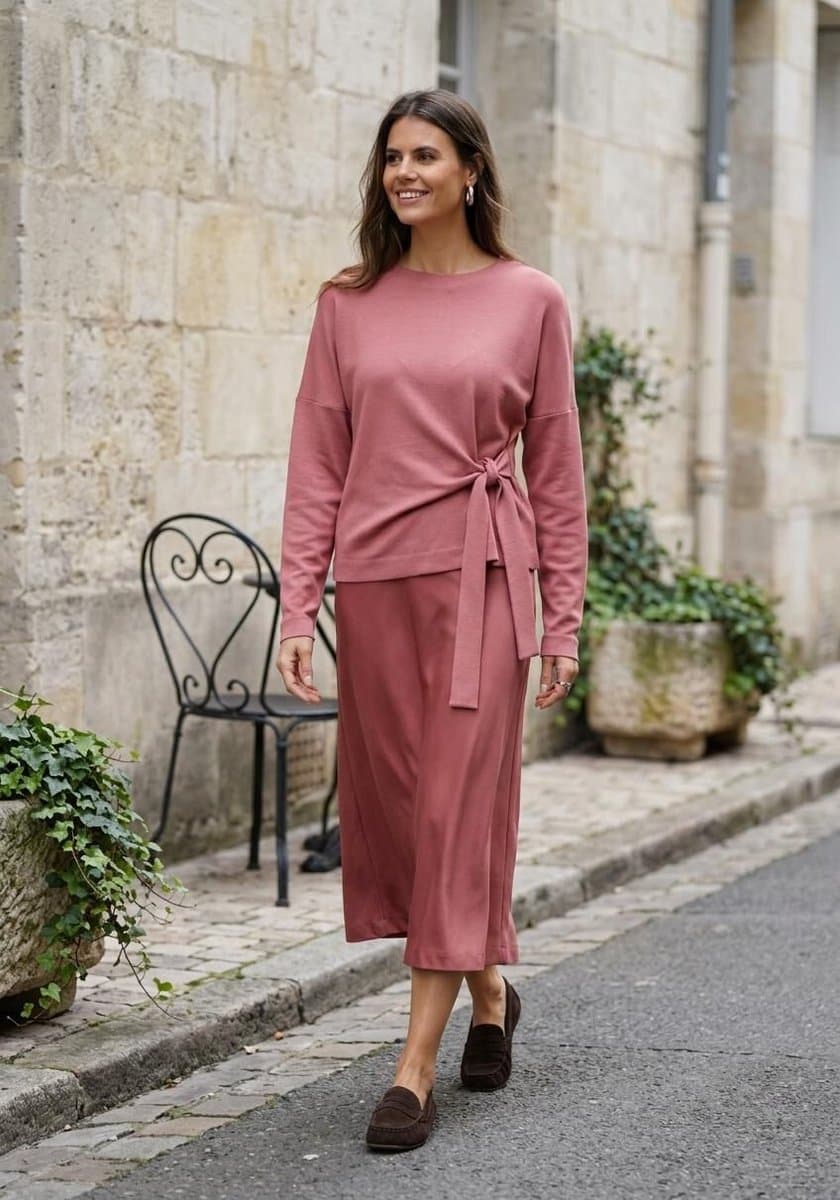 INWEAR Zilkyiw Skirt Rokken Dames - Roze - Maat 34