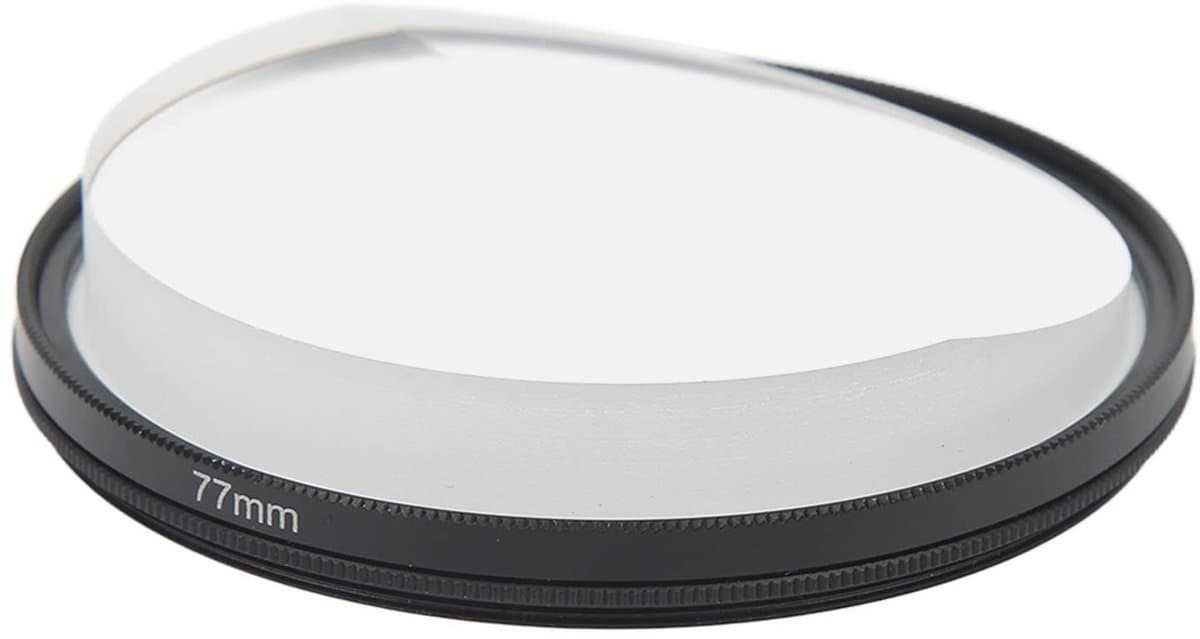Dailygoods- Camerafilter Dubbelzijdig - Caleidoscoop Effectfilter - Creativiteit Stimuleren - Flexibel Gebruik - 77 Mm Lens - Zwaar Schaduweffect