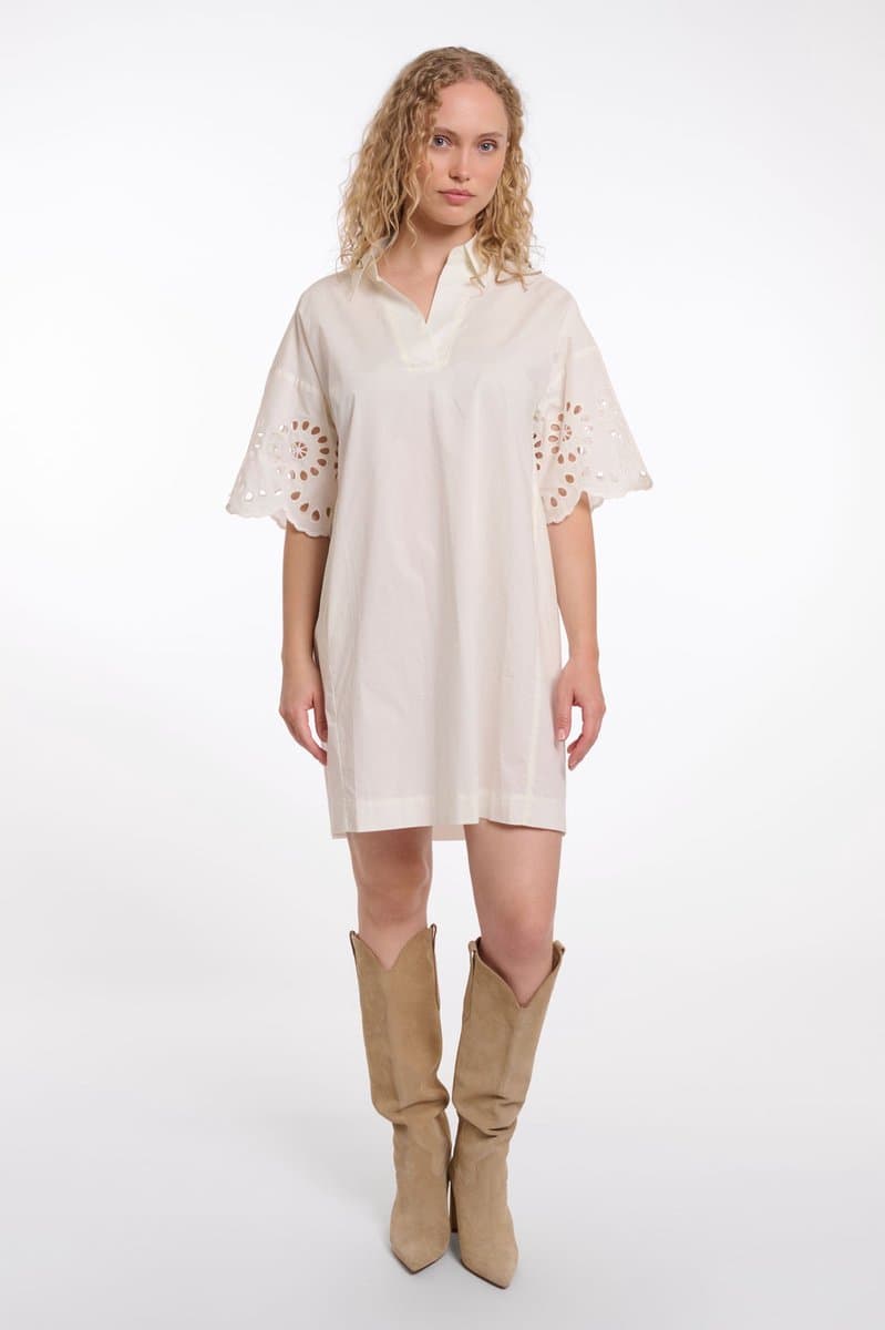 Rino & Pelle Jurken - Ceylin dress - Wit