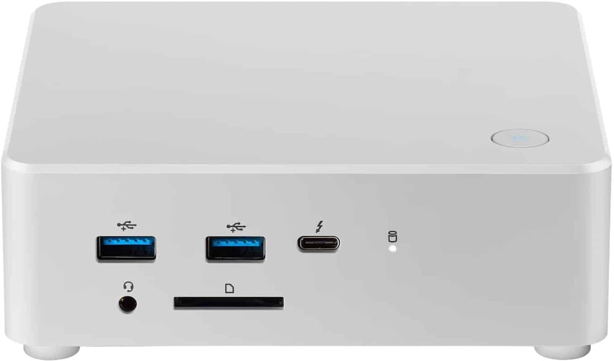 BTO - Mini PC - U•DESK U14i - Wit - Intel®Core™ 7 150U - 16GB RAM - 500GB SSD - Windows 11 Pro