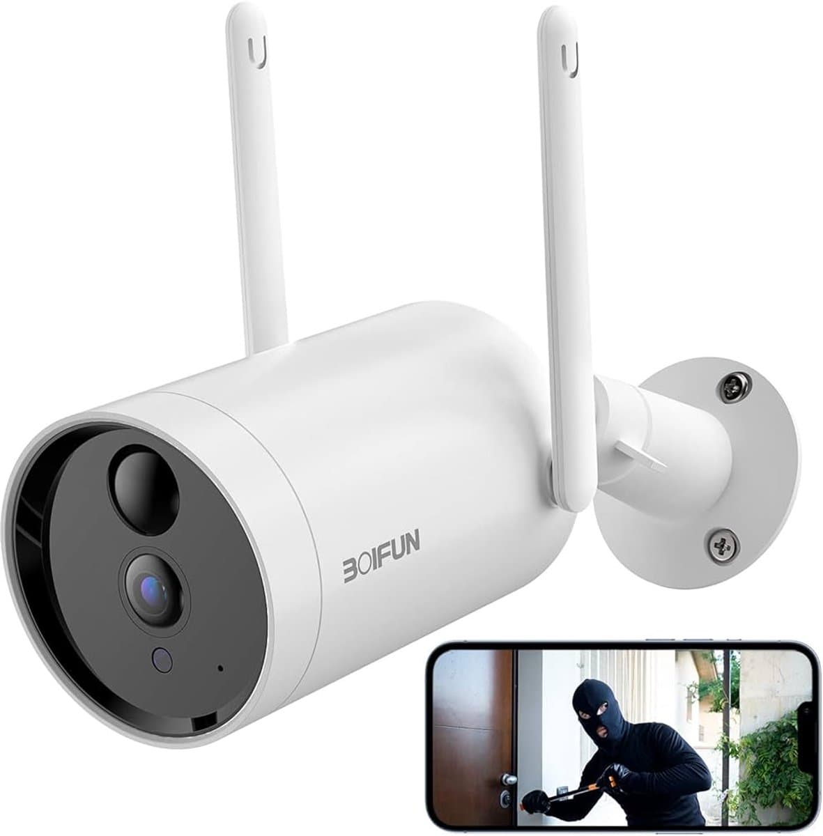 Boifun DD202. Beveiligingscamera. WI-FI Camera. Outdoor Camera. Security Cam.