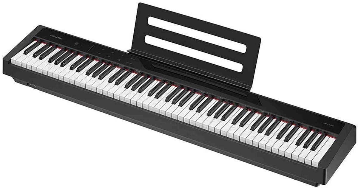 NUX NPK-200 BK Digitale Stage Piano Zwart