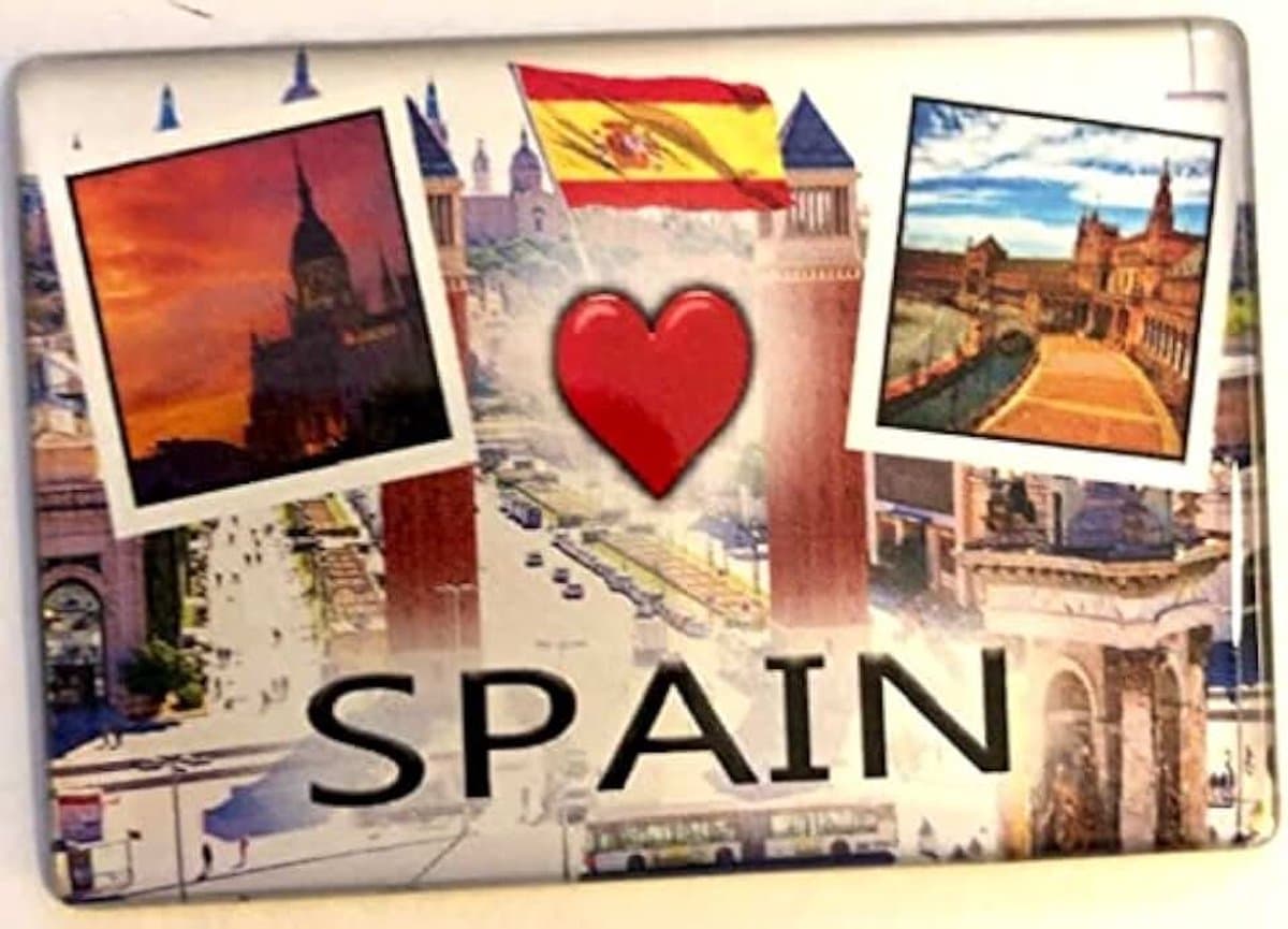 Spanje, Spanje, Espana, Souvenir, Koelkastmagneet, Reisaandenken, Geschenkartikelen, Vakanties