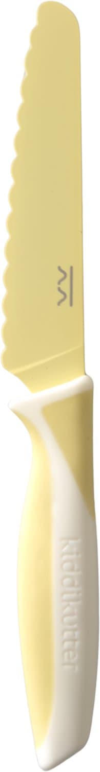 Kiddikutter - Lemon Cream - Kindermes - Veilig mes - Kinderservies - Kinderbestek - Keukengereedschap -
