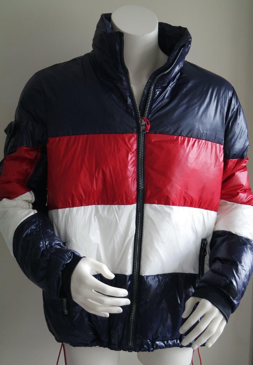 Gaastra Winterjas- Rood/ Wit/ Blauw - Maat XXL