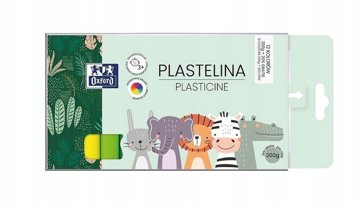 Plastiline Kleiset 12 Kleuren - Zacht en Flexibel