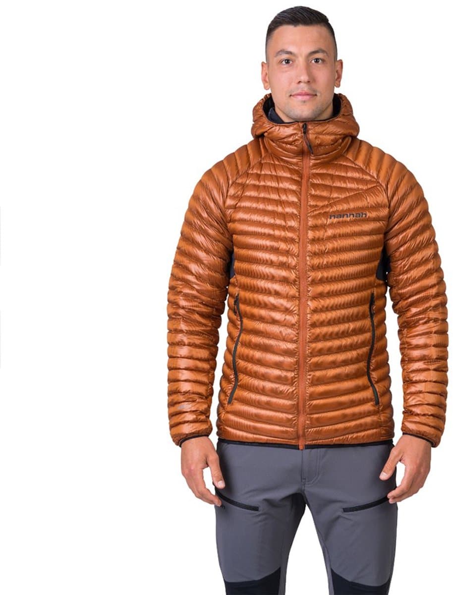 Hannah Mio Hoody Donzen Jas Rood XL Man