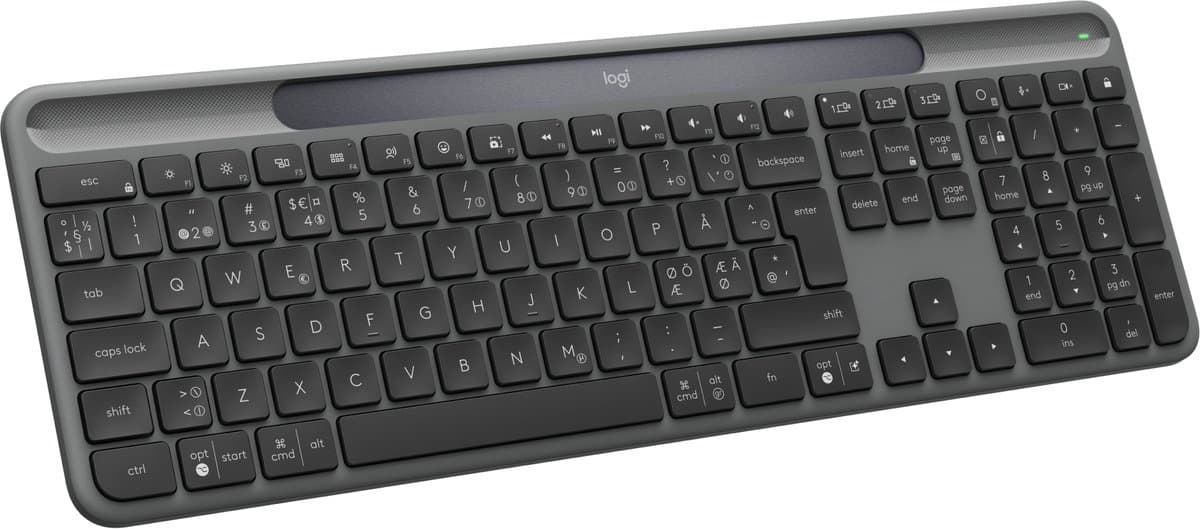 Logitech Signature Slim Solar+ Draadloos Toetsenbord QWERTY
