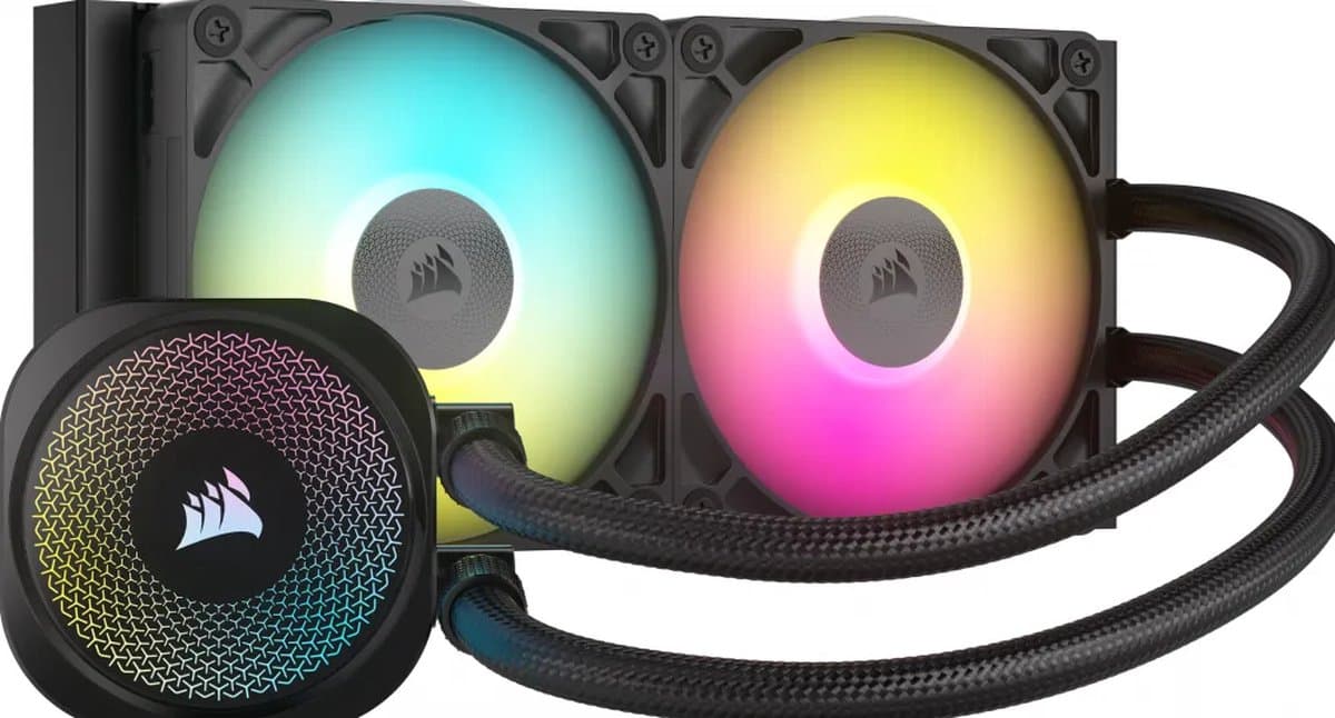 Corsair iCUE LINK TITAN RX RGB alles-in-één vloeistofkoeler voor processor, 12 cm, zwart, 1 stuk