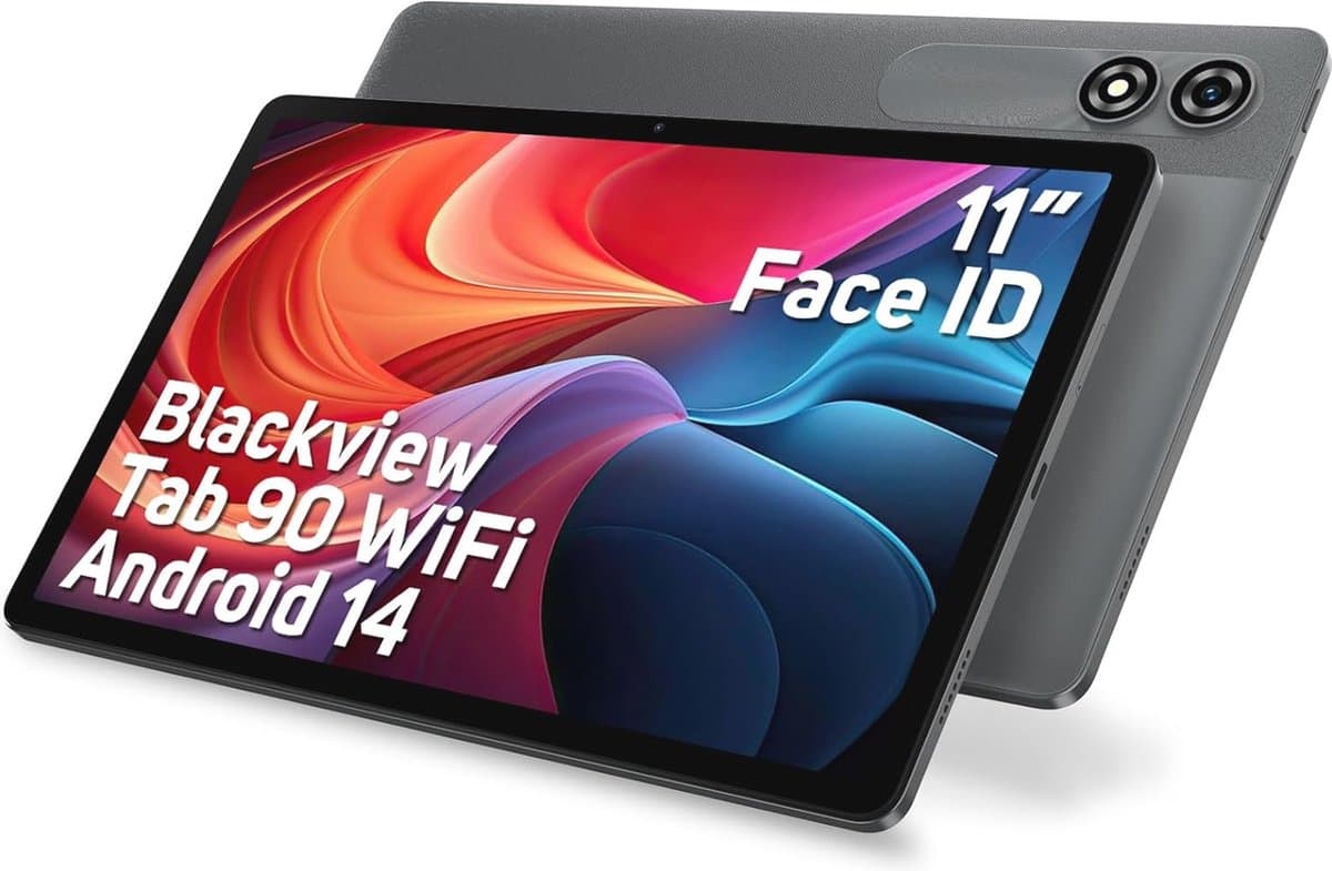 Android 14 Tablet 11 inch met 12 GB RAM en 128 GB Opslagruimte - 5G WiFi, Dual Camera, 8200mAh Batterij