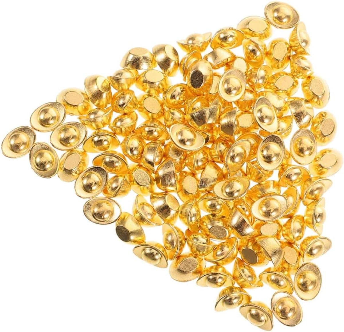 Mini Gouden Staven - Yuan Bao Ornament - Bureau Decoratie - Traditioneel Symbool - 100 Stuks - Goud