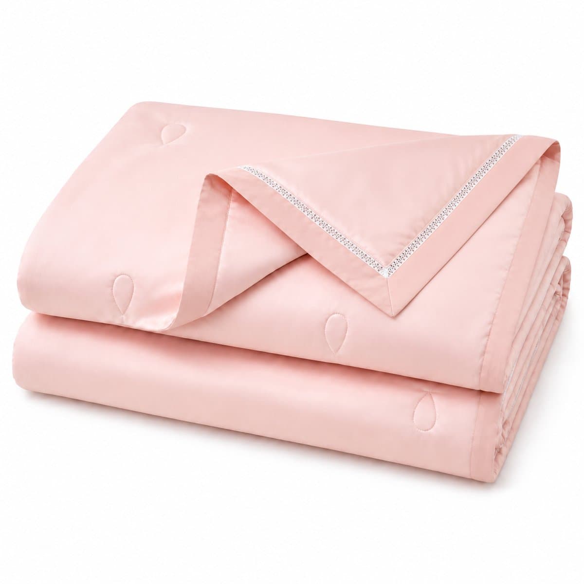 MeiLun Home Silken Mist Zomerdekbed zonder overtrek 150x200 cm – Dekbed – Peach Pearl -100% Lyocell – Lichtgewicht
