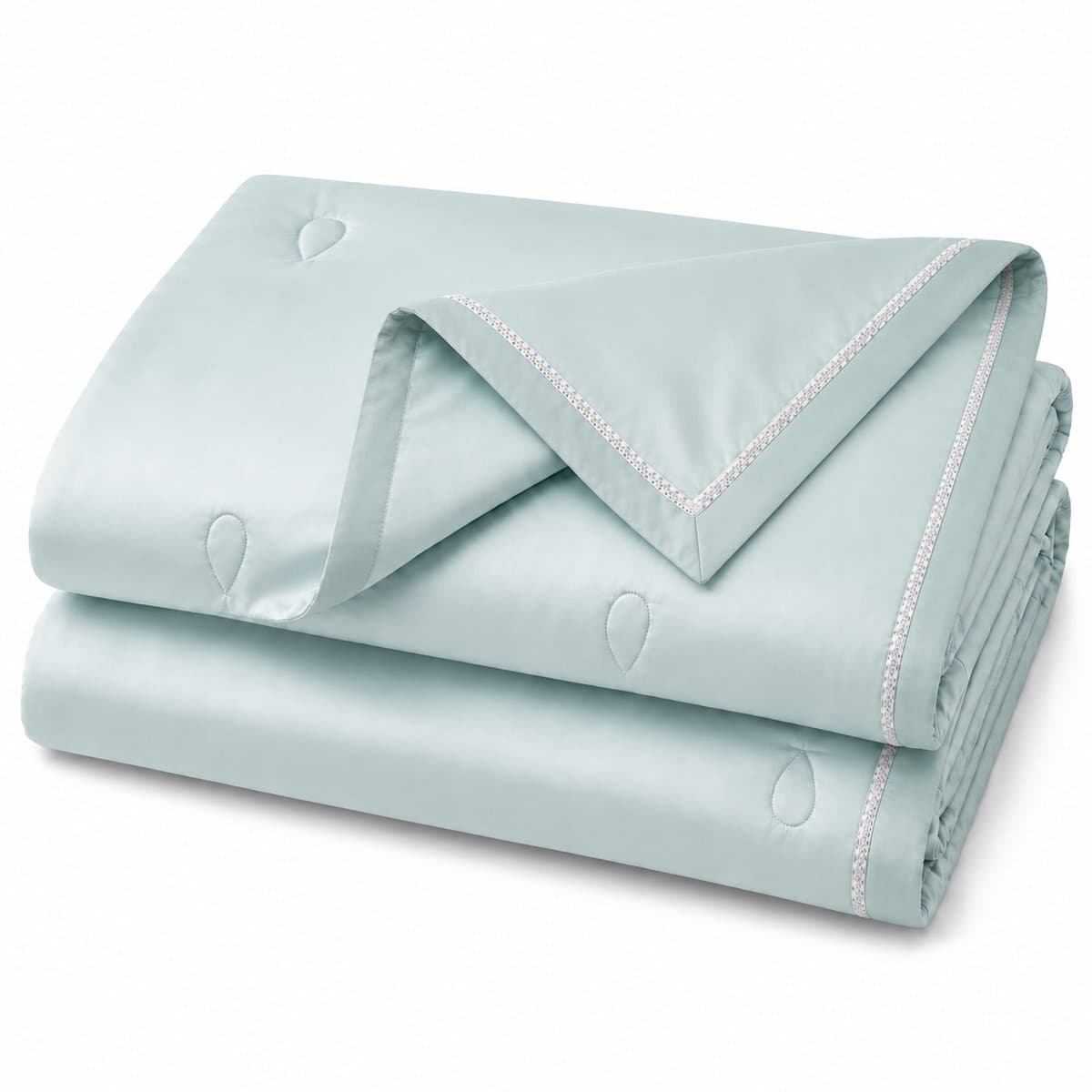MeiLun Home Silken Mist Zomerdekbed zonder overtrek 150x200 cm – Dekbed – Aqua Mist -100% Lyocell – Lichtgewicht