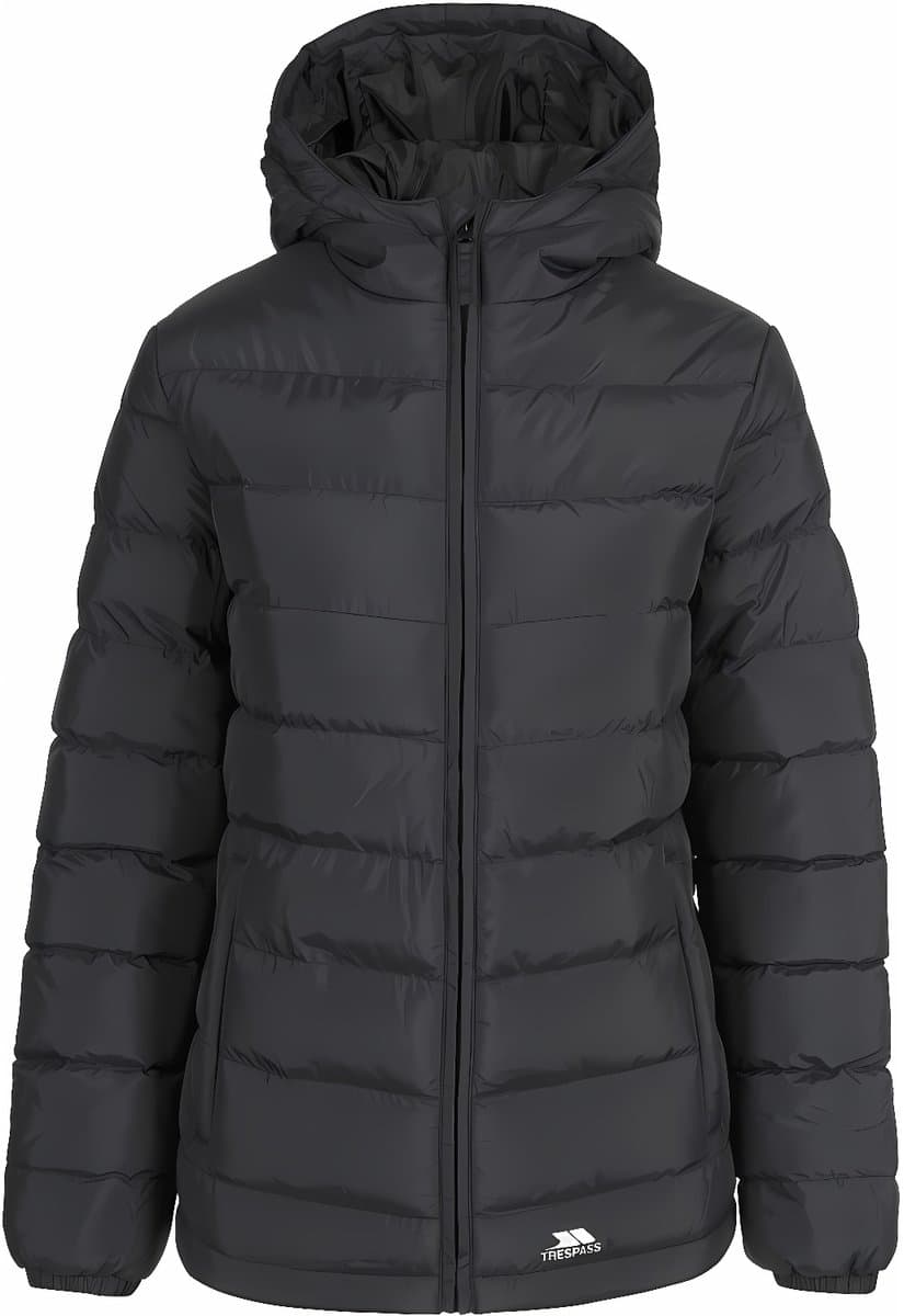 Trespass damesjas Elegant - Gevoerde damesjas Zwart-XS