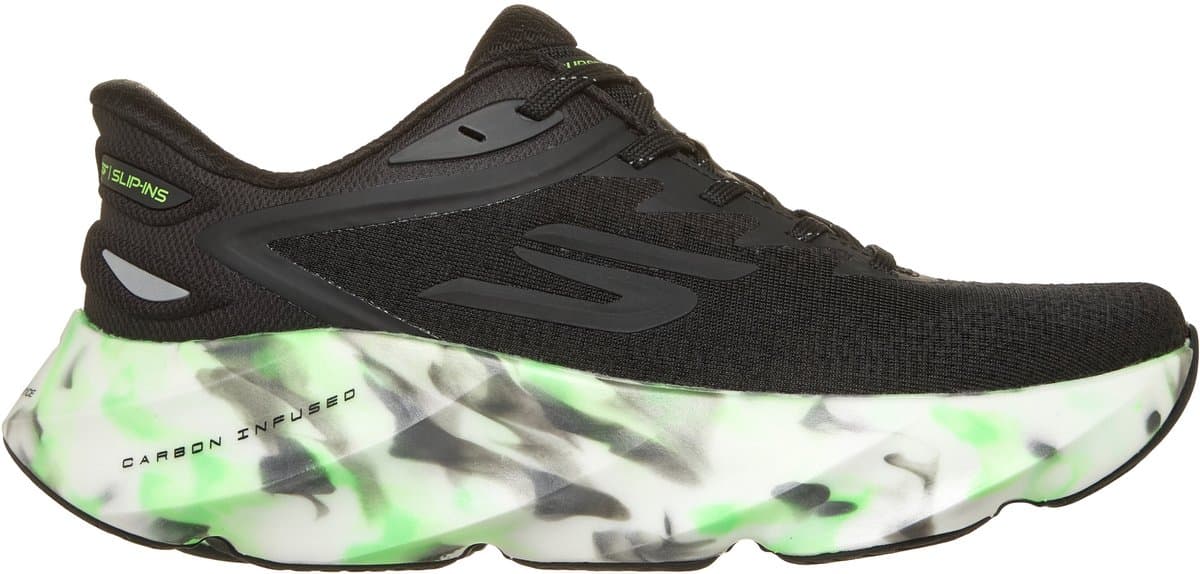 Skechers SKX AERO BURST - SI - GLOW IN Dames Sportschoenen - Zwart