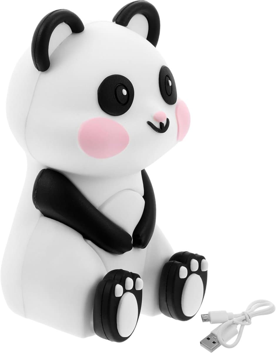 Draagbare Geluidsbox - Mini Speaker - Muziek Luisteren - Schattig Panda Design - 9 cm - Multicolor