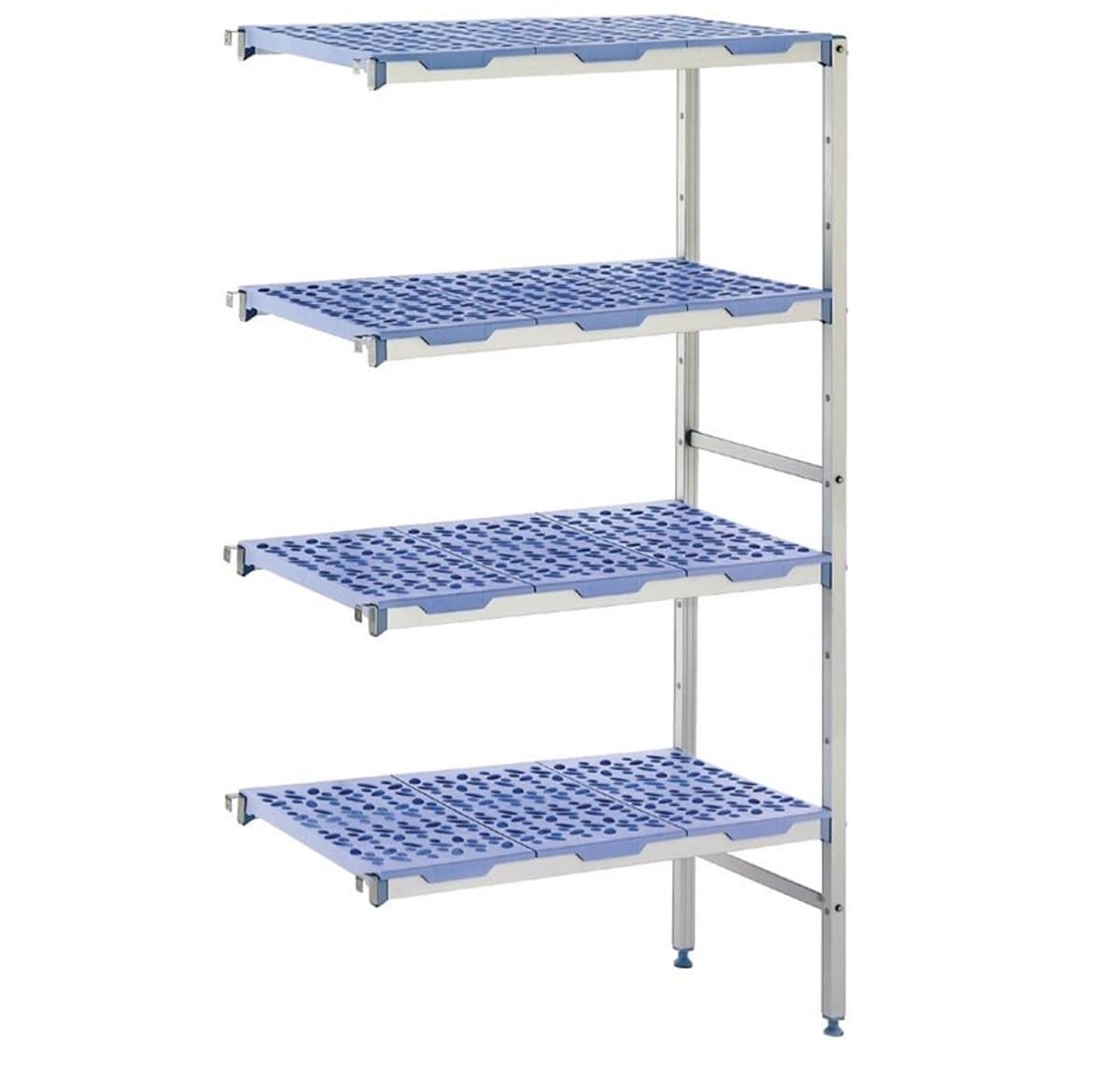 Tournus hoekrek met 4 schappen 50x85cm