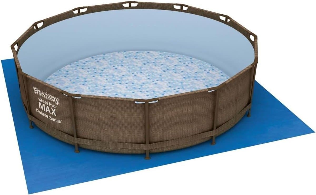 Grote Grondbeschermer voor Bovengrondse Zwembaden en Hot Tubs, 3,96m x 3,96m
