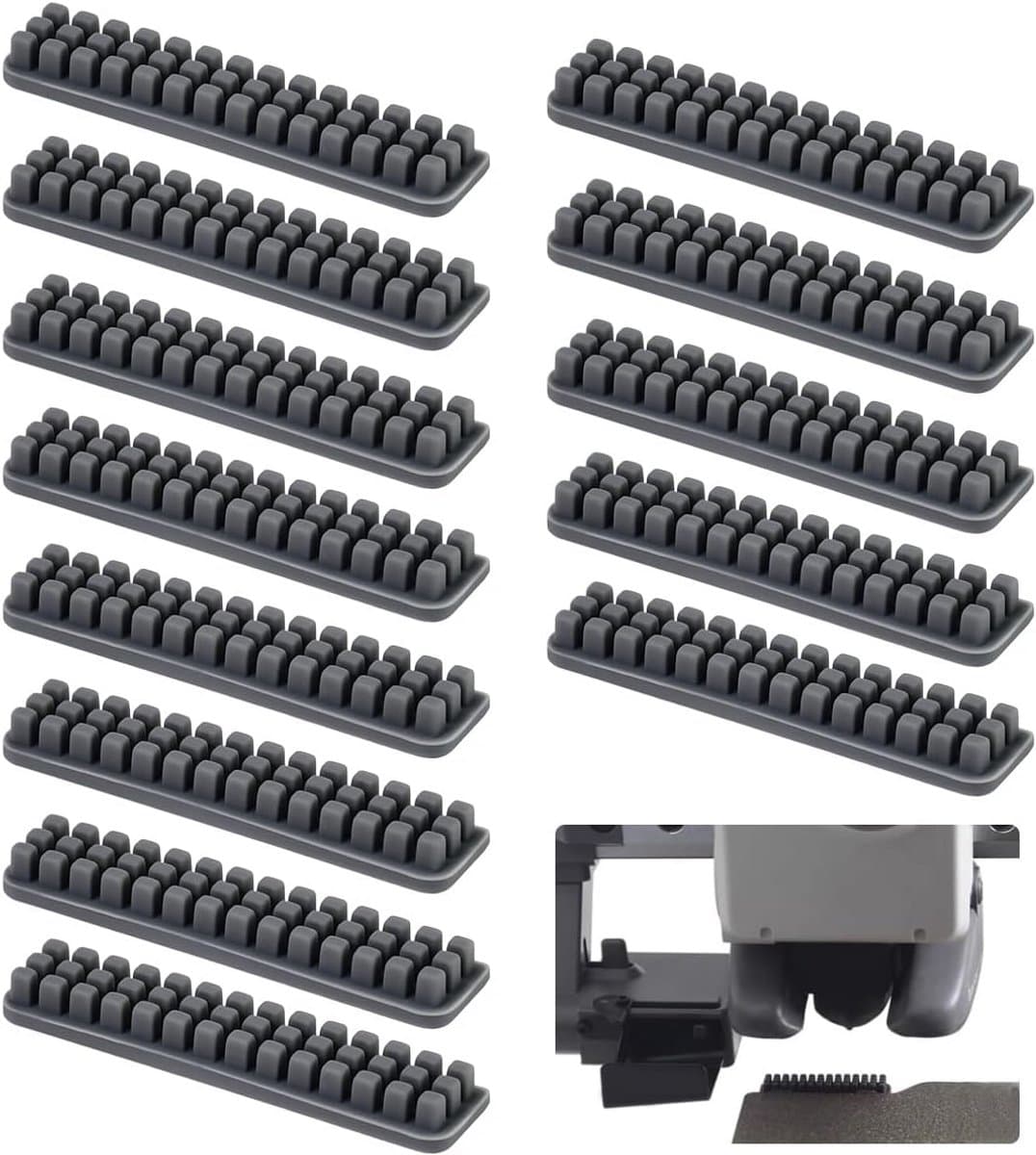 16-delige Set Siliconen Reinigingsborstels voor 3D Printer Nozzles