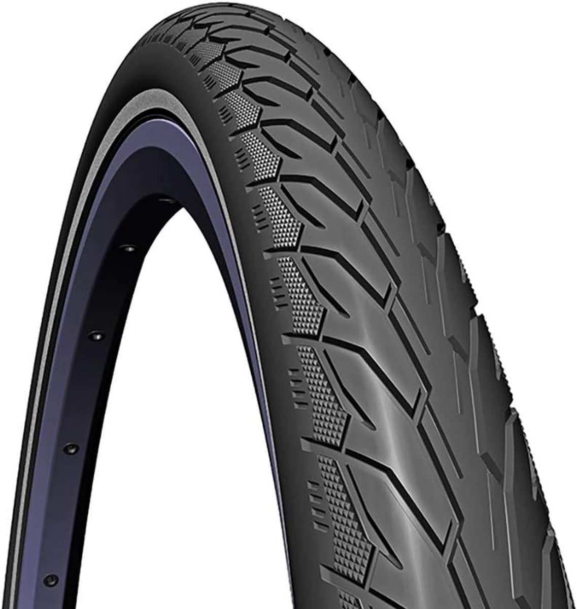 700x28C Fiets Buitenband Zwart met APS en 1mm Anti-Lek Bescherming