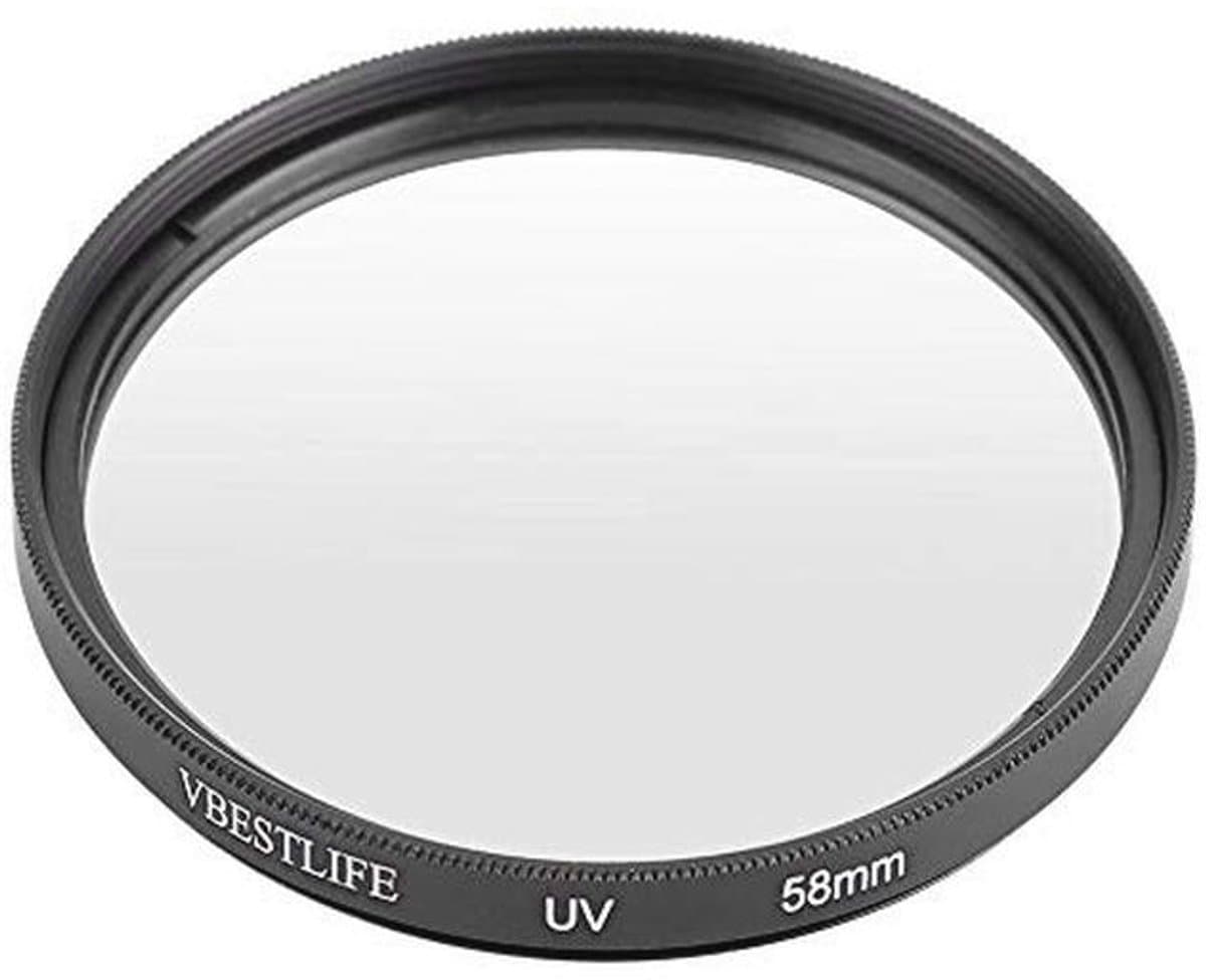 Ultradunne DSLR-camera UV-zonnefilter - Lensbeschermingsfilter 58 mm