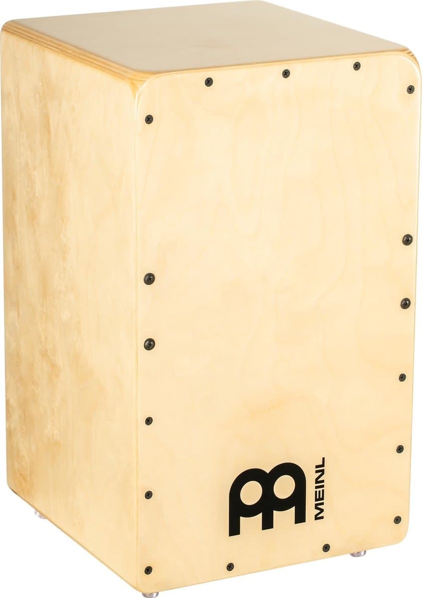 Cajon Box Drum - Slagwerk Hout - Muziek Maken - Interne Snaren Systeem - 50 x 30 cm - Natuurlijk