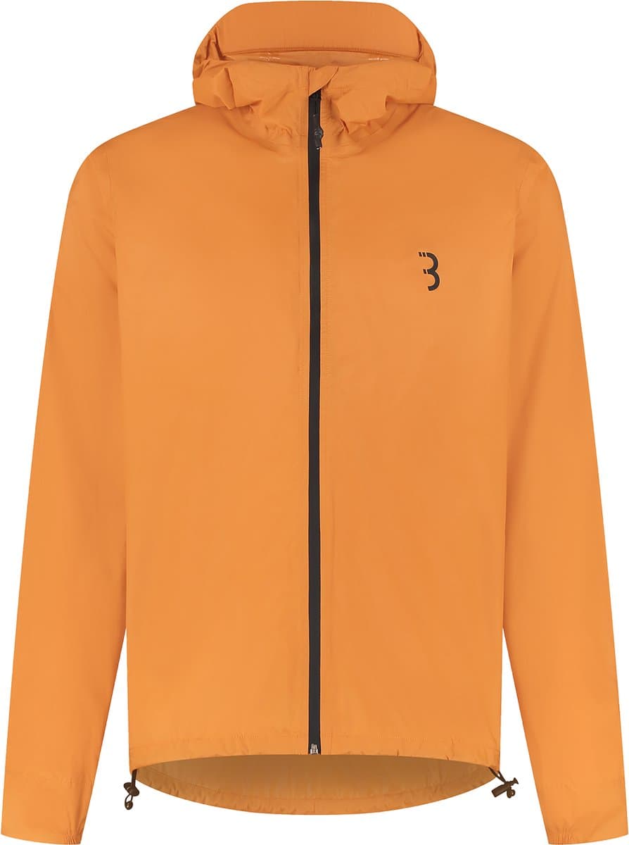 BBB Cycling MultiShield Regenjas Fiets: Urban & Sport - Waterdicht 10K en Ademend - Heren & Dames Fietsjas - Caramel - Maat L - BBW-475