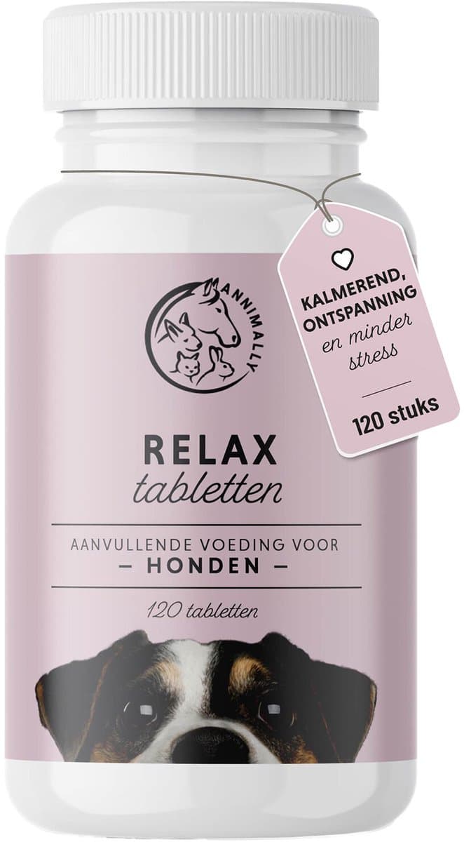 Annimally Relax Kleine Hond - 120 tabletten