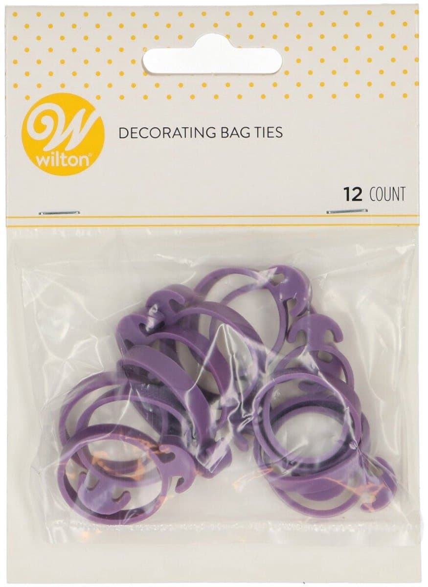 Wilton Icing Bag Ties - Binders voor Spuitzakken - 12st