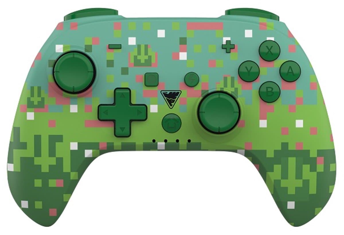 DragonShock - PopTop Compacte Bluetooth Draadloze Controller Groen Kubus voor Switch en Switch OLED