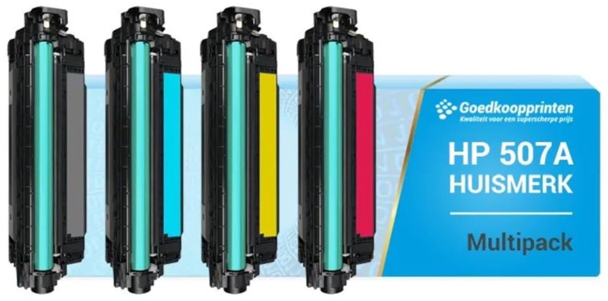 Huismerk voor HP 507A toner / HP 507X toner Actieset