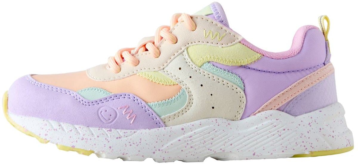 Next Sneakers met Vetersluiting en Kleurvlakken