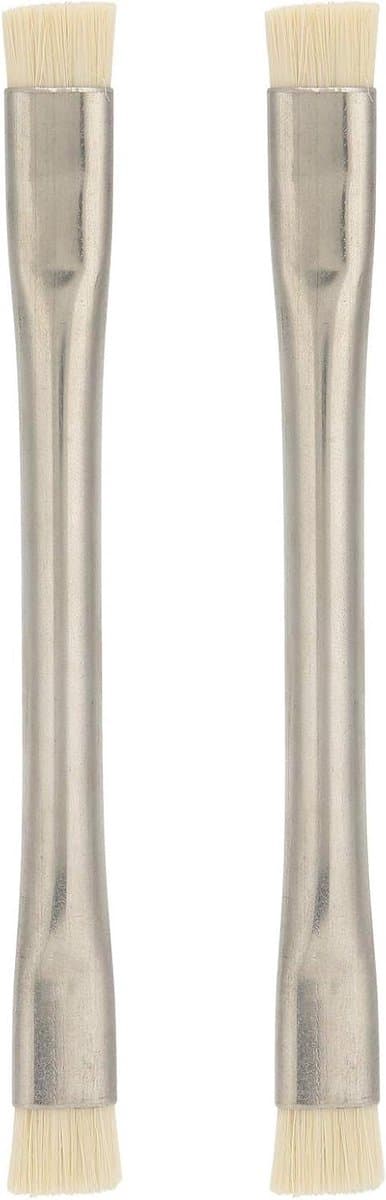 2-Pack Draagbare Antistatische Borstel Set - Reinigingsgereedschap voor PCB, Mobiele Telefoon en Tabletten met ESD-Veilige Borstels
