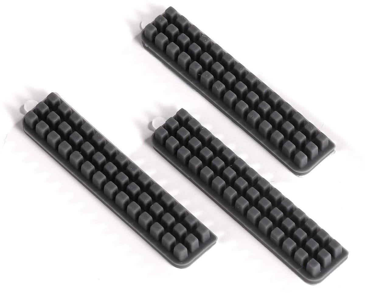 Allecto Plus - Siliconen Mondstukborstel voor 3D-printer - Reinigingsgereedschap - Compatibel met BambuLab - Mini - Universeel - Siliconen Wisser - Mondstuk Wisser - Borstel - 3 stuks